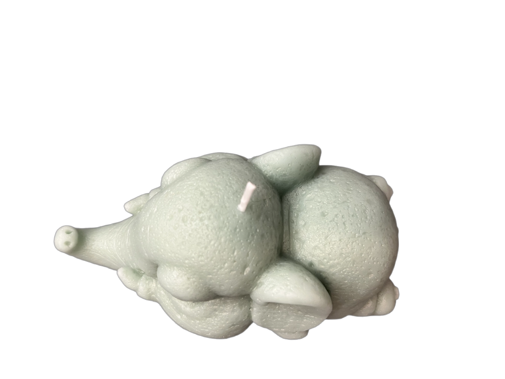 Elephant Candle- handmade with soy wax blend