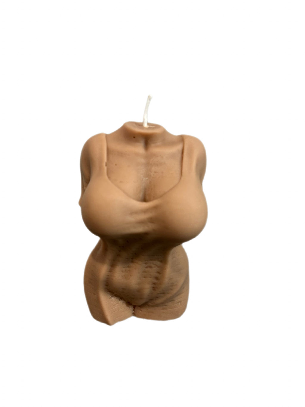 Woman figure candle
