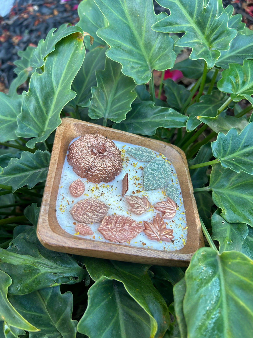 Fall candle-Doughbowl candle