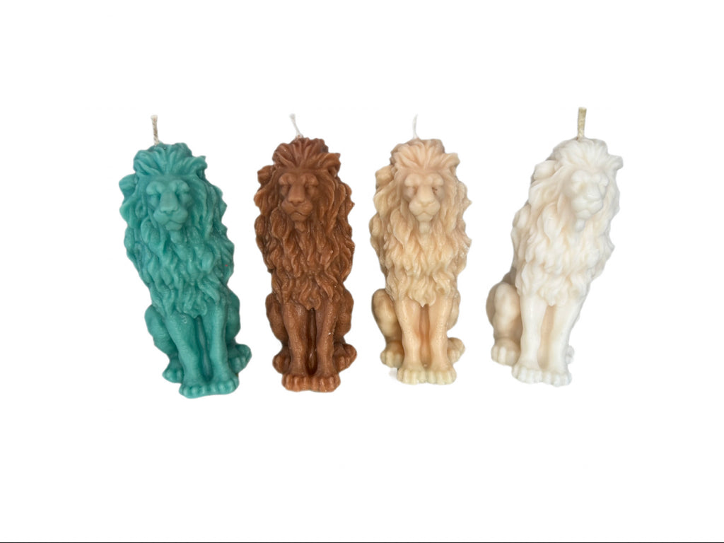 Lion candle