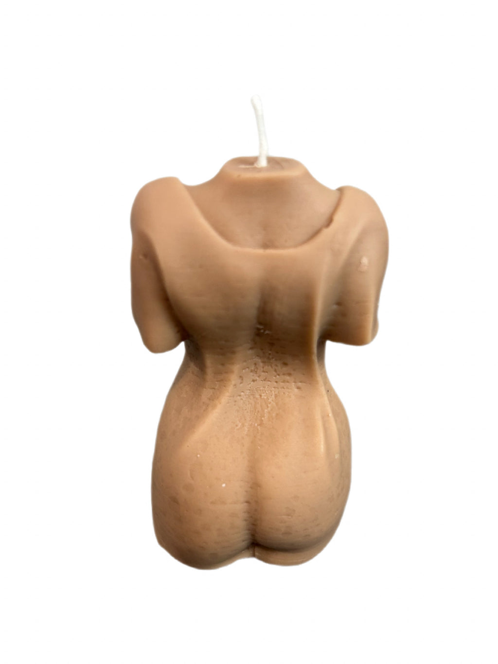 Woman figure candle