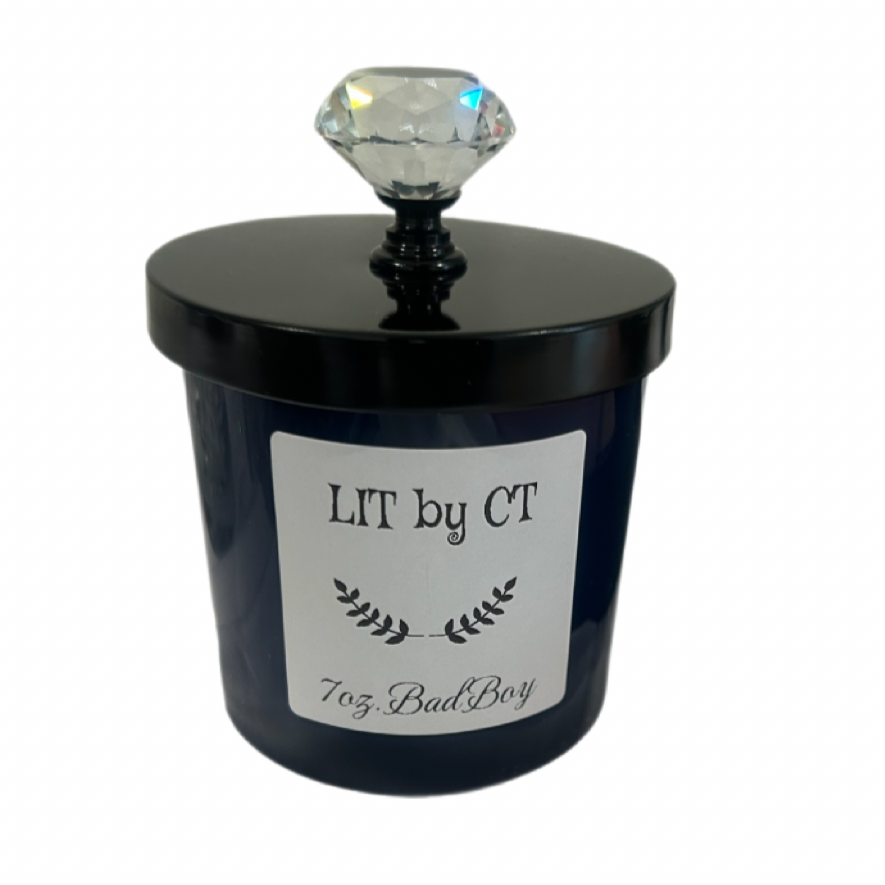 Jar candle “Bad Boy” cologne scented