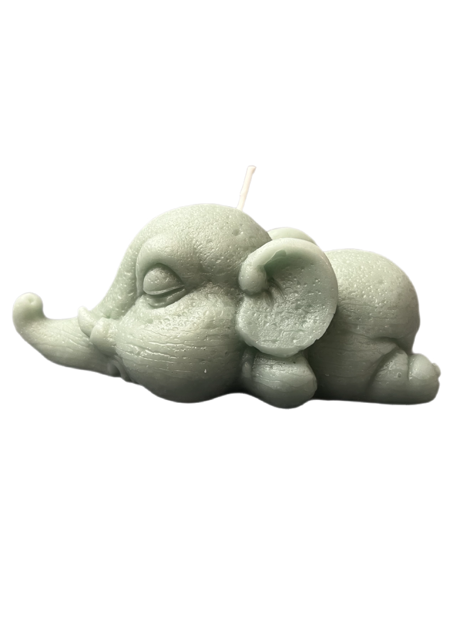 Elephant Candle- handmade with soy wax blend