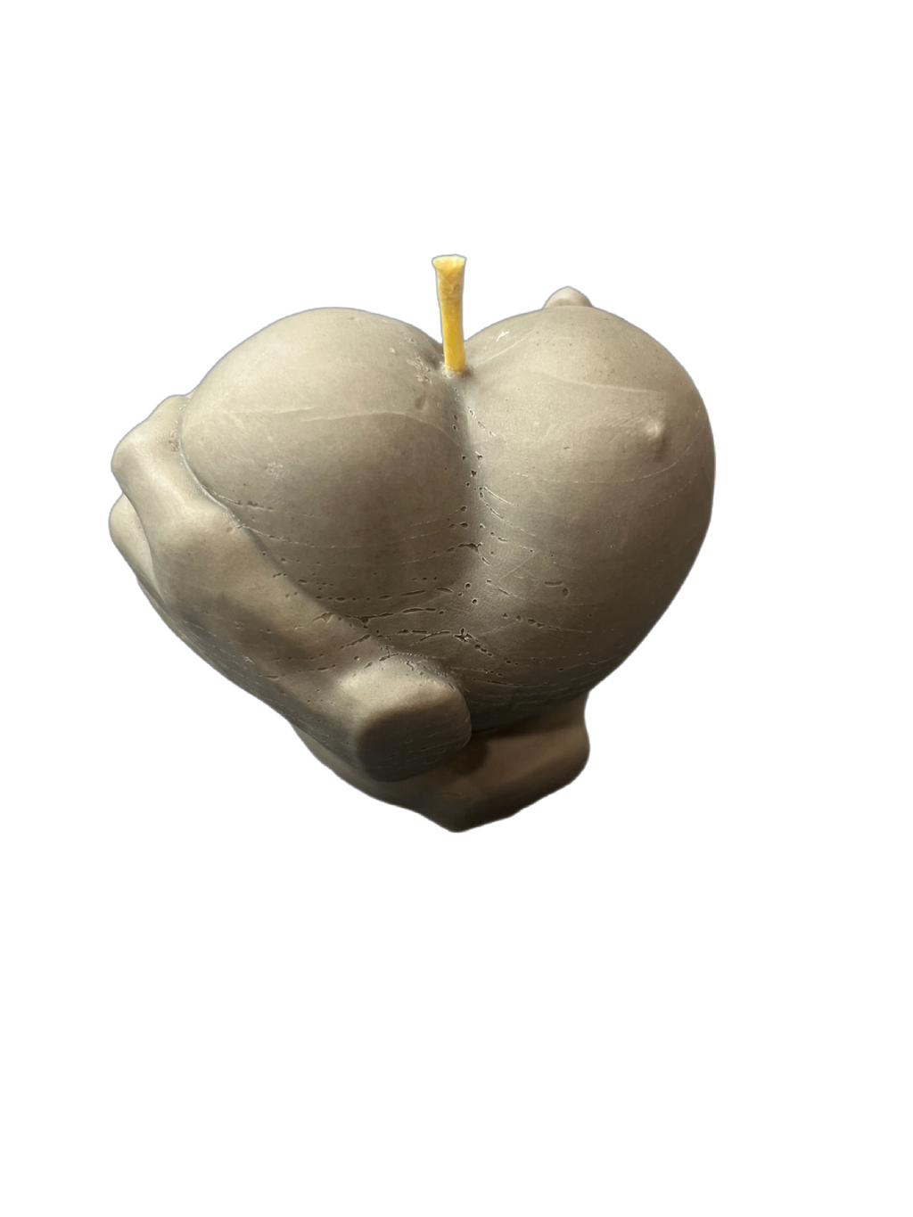 Heart in Hands Candle