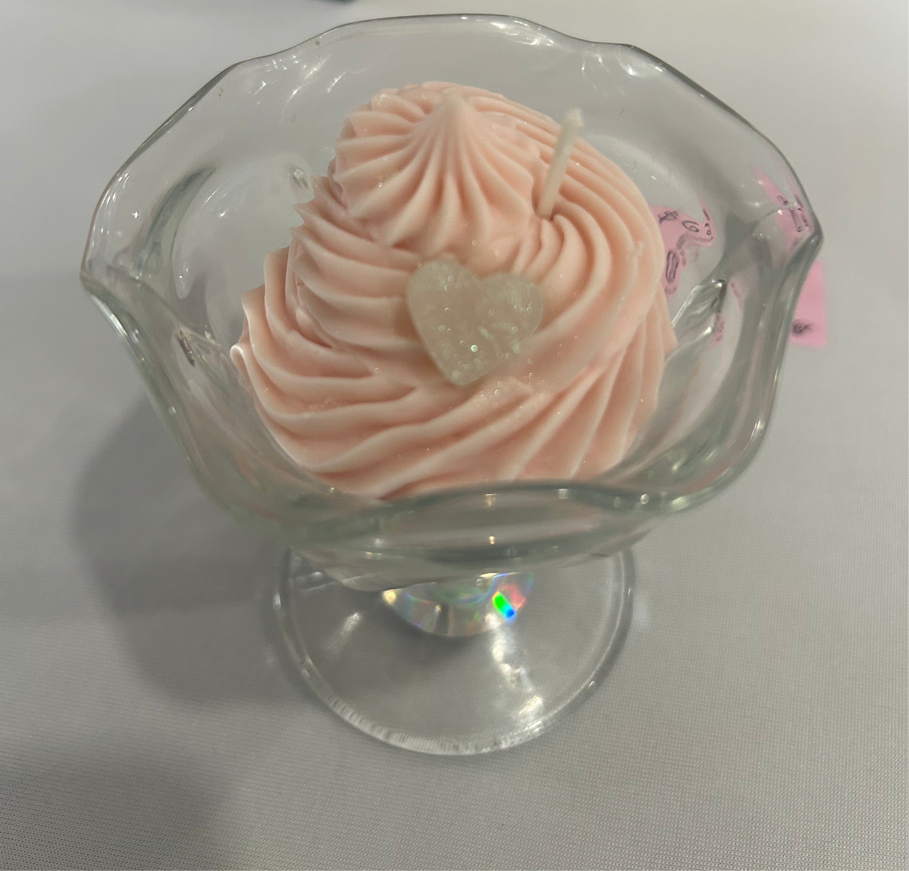 Fruity Sorbet Dessert Candle