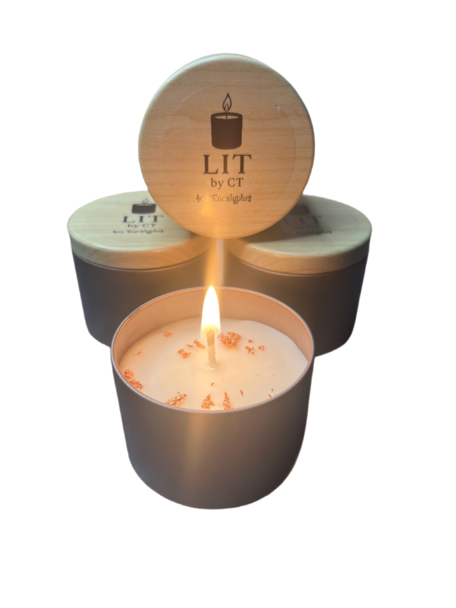 4oz. Eucalyptus Tin Candle