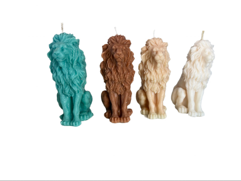 Lion candle