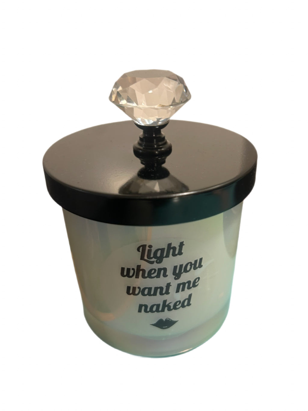 Sensual Light When you want me Naked Candle