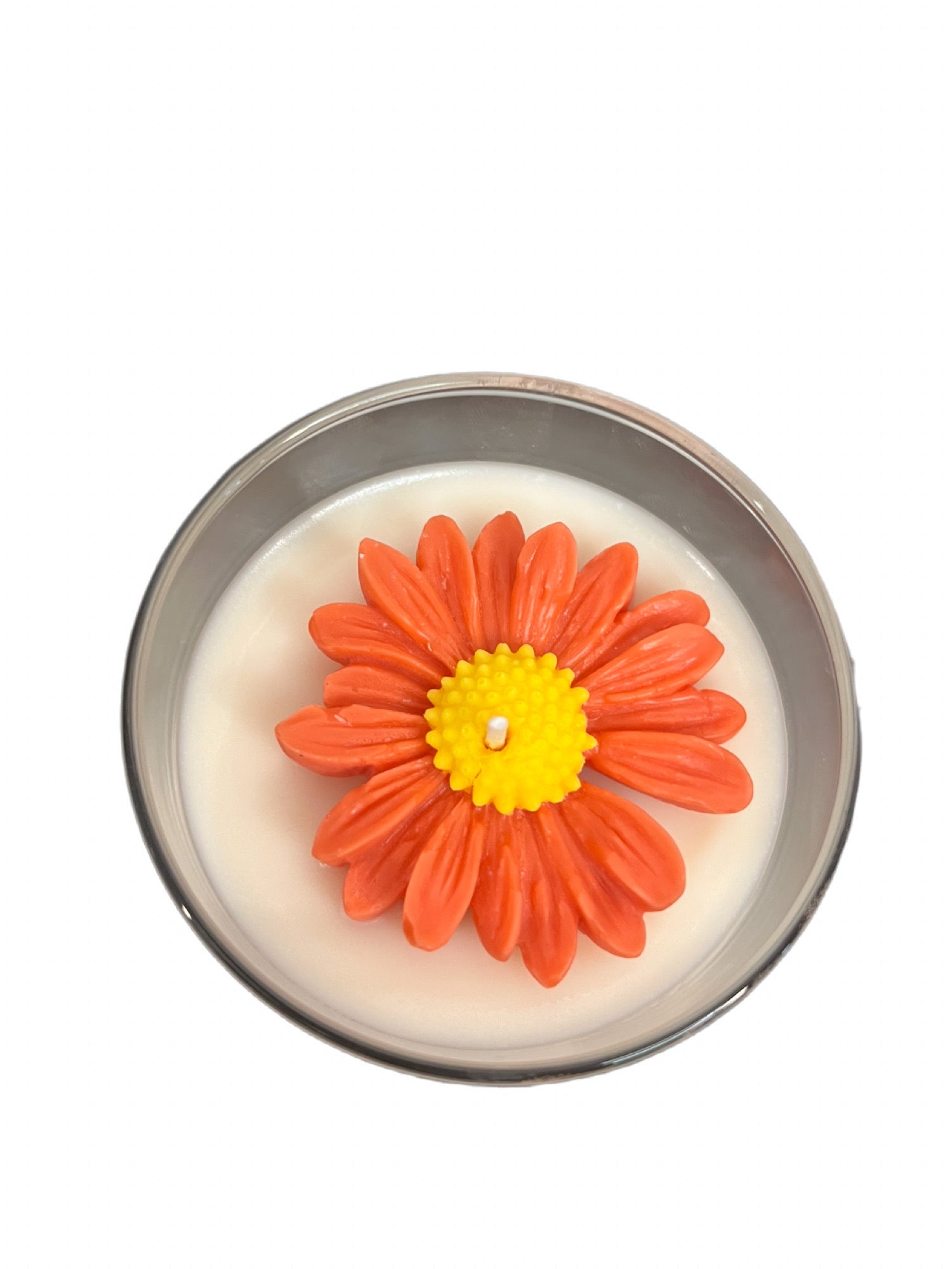 "Just Because" Candle with Daisy accent and "After Hours" scent